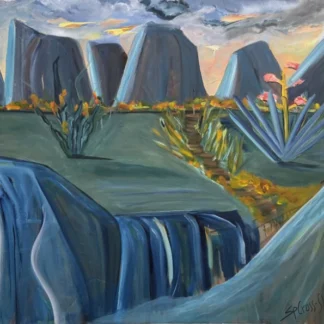 Ghost Ladder at Mooney Falls III